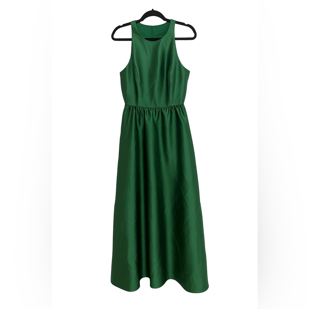 Alfred Sung Emerald Green Sleeveless Maxi Dress – Estimated Size 12